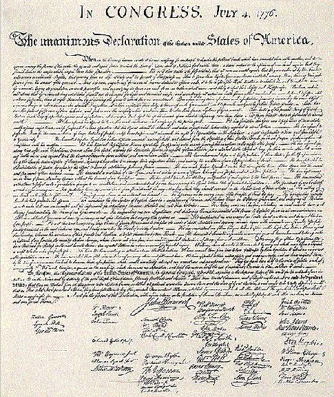 declaration of independence
